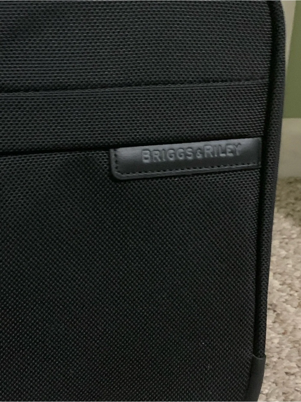 Briggs & Riley Black 2 Wheel Rolling Cabin Bag BR212x-4 Carry On Size  Luggage